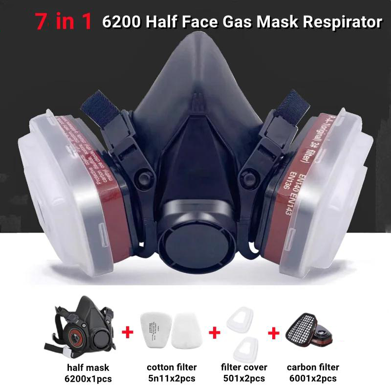 Dust Gas Mask Anti-fog Safety  - Dust Mask Construction recension och pris