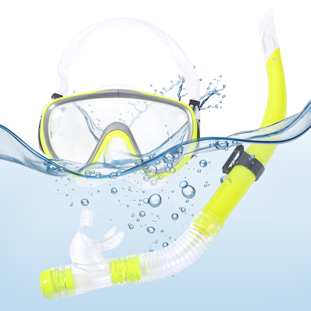 Diving Mask & Snorkel Set Adju - Anti Pollution Mask recension och pris