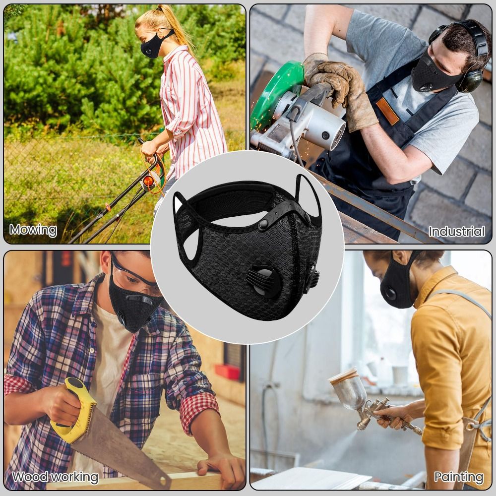 Breathable Ergonomic Dust Mask - Dust Mask Construction recension och pris