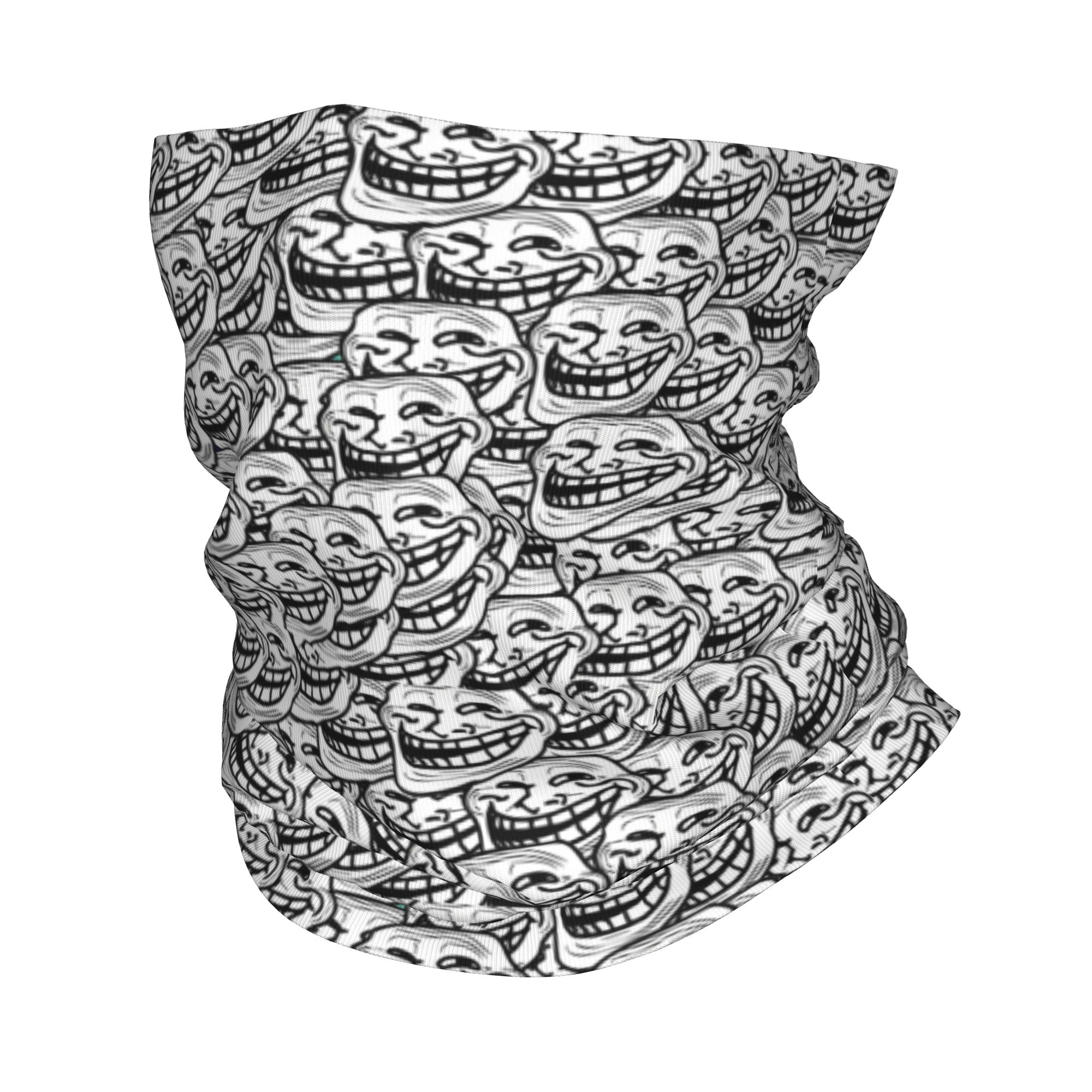Funny Anime Troll Face Quest V - Neck Gaiter Face Cover recension och pris