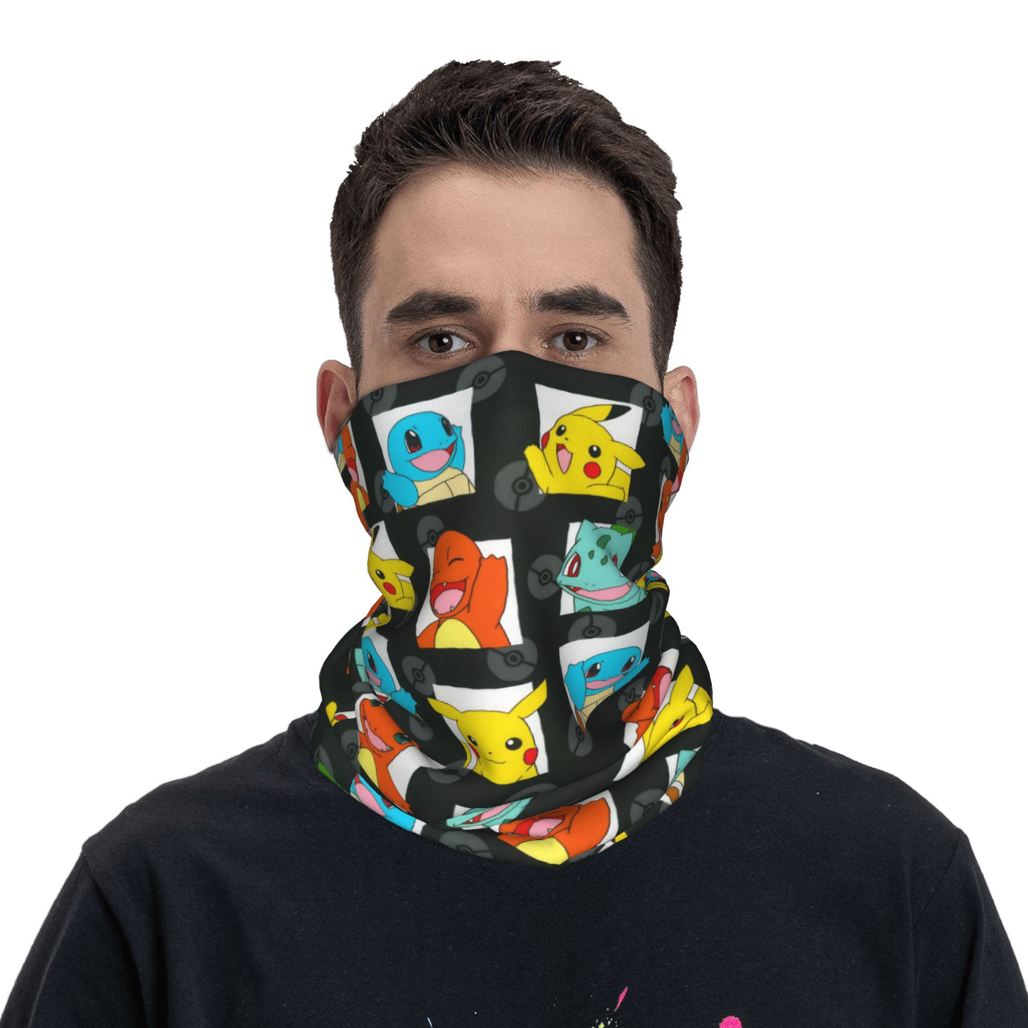 Cartoon Monsters Bandana Neck  - Sports Mask Breathable recension och pris