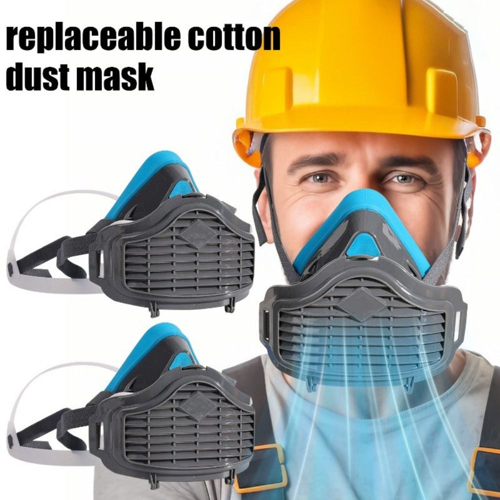 Silicone Dustproof Half Mask R - Respirator Half Face recension och pris