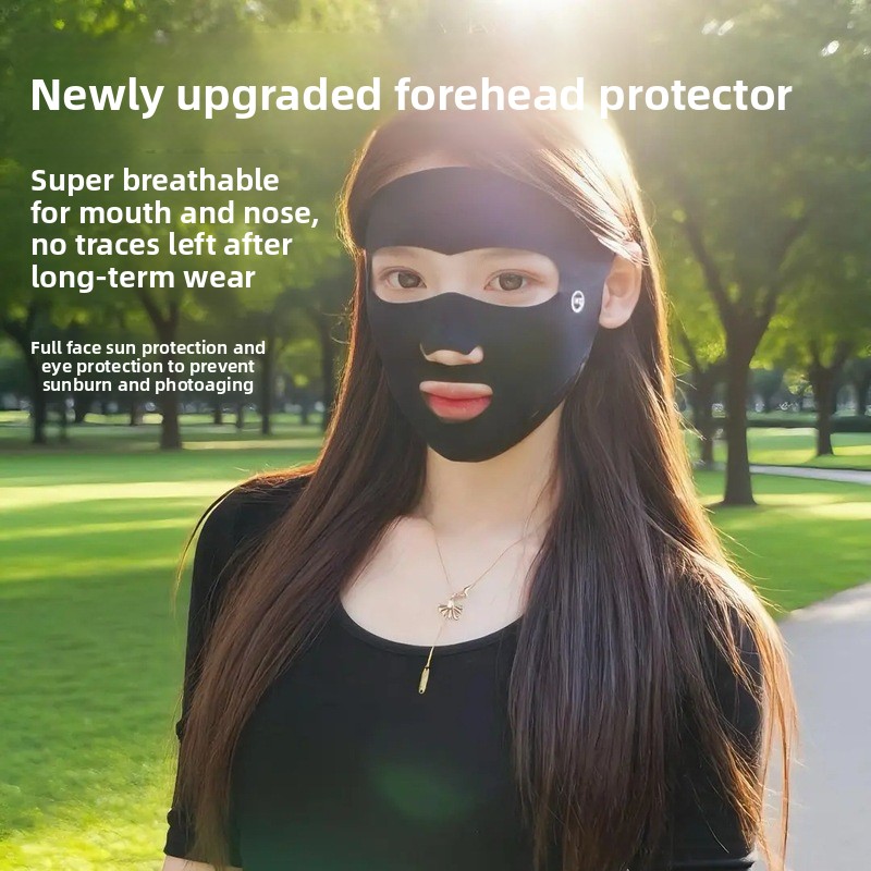 Summer Full Face Sunscreen Mas - Sports Mask Breathable recension och pris