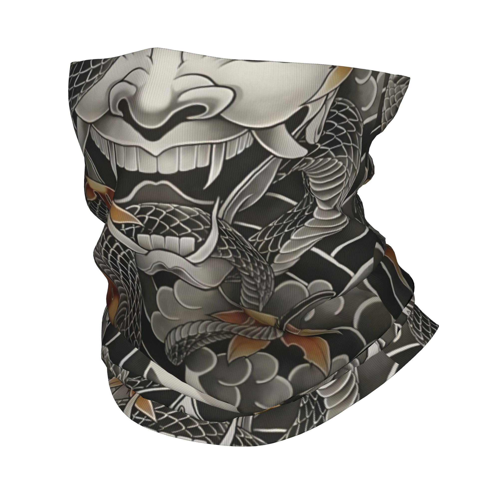 Custom Samurai Oni Demon Banda - Neck Gaiter Face Cover recension och pris