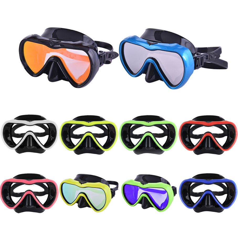 Silicone Scuba Dive Mask Big V - Anti Pollution Mask recension och pris