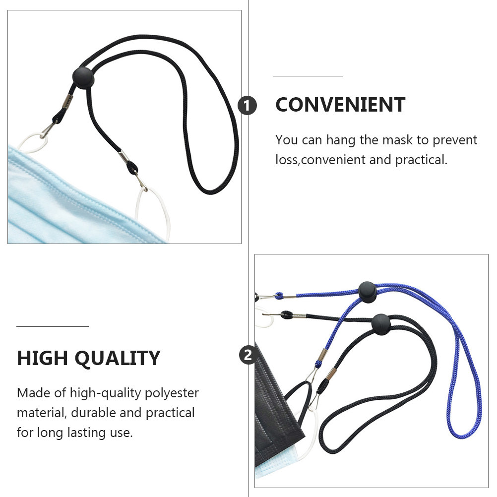 10Pcs Anti-Fall Face Mask Lany - Mask Ear Saver Strap recension och pris