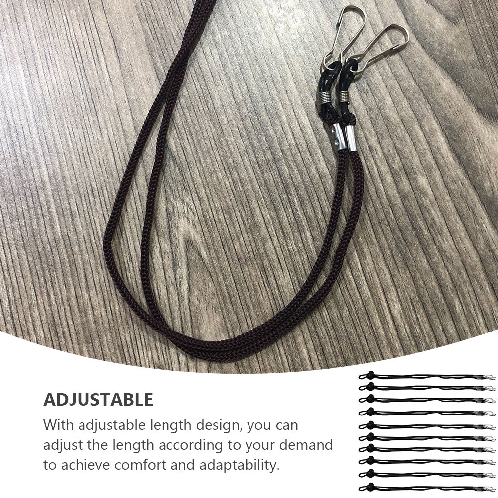 10Pcs Anti-Fall Face Mask Lany - Mask Ear Saver Strap recension och pris